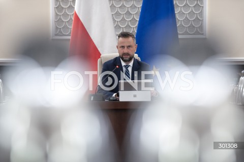 Posiedzenie Rady Ministrów w Warszawie