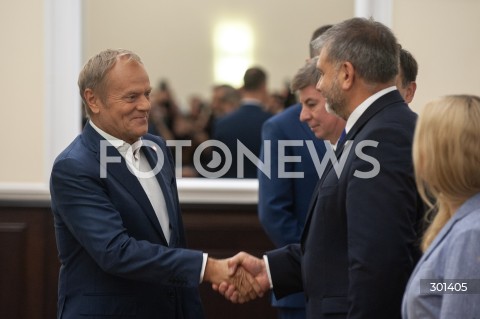  26.08.2025 WARSZAWA<br />
POSIEDZENIE RADY MINISTROW<br />
N/Z PREMIER DONALD TUSK WALDEMAR ZUREK<br />
 