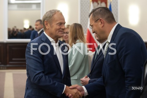  26.08.2025 WARSZAWA<br />
POSIEDZENIE RADY MINISTROW<br />
N/Z PREMIER DONALD TUSK STEFAN KRAJEWSKI<br />
 