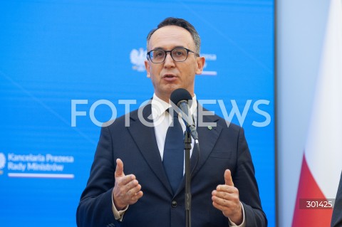  27.08.2025 WARSZAWA<br />
KONFERENCJA MINISTROW PO RADZIE GABINETOWEJ <br />
N/Z DARIUSZ KLIMCZAK<br />
 