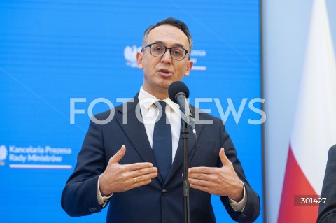  27.08.2025 WARSZAWA<br />
KONFERENCJA MINISTROW PO RADZIE GABINETOWEJ <br />
N/Z DARIUSZ KLIMCZAK<br />
 