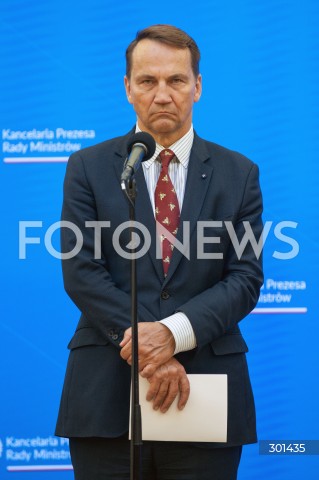  27.08.2025 WARSZAWA<br />
KONFERENCJA MINISTROW PO RADZIE GABINETOWEJ <br />
N/Z RADOSLAW SIKORSKI<br />
 