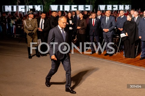  01.09.2025 GDANSK<br />
OBCHODY 86. ROCZNICY WYBUCHU II WOJNY SWIATOWEJ NA WESTERPLATTE W GDANSKU<br />
N/Z DONALD TUSK<br />
 