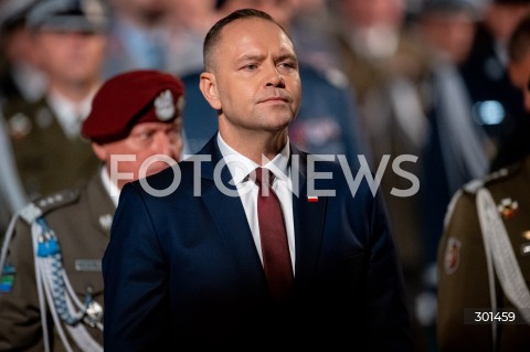  01.09.2025 GDANSK<br />
OBCHODY 86. ROCZNICY WYBUCHU II WOJNY SWIATOWEJ NA WESTERPLATTE W GDANSKU<br />
N/Z PREZYDENT KAROL NAWROCKI<br />
 