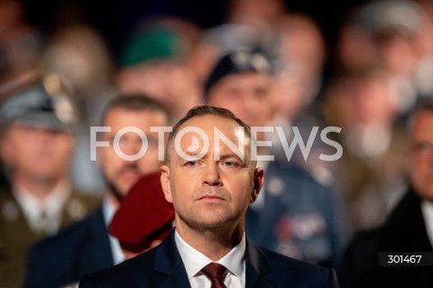  01.09.2025 GDANSK<br />
OBCHODY 86. ROCZNICY WYBUCHU II WOJNY SWIATOWEJ NA WESTERPLATTE W GDANSKU<br />
N/Z PREZYDENT KAROL NAWROCKI<br />
 