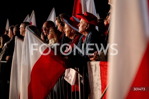  01.09.2025 GDANSK<br />
OBCHODY 86. ROCZNICY WYBUCHU II WOJNY SWIATOWEJ NA WESTERPLATTE W GDANSKU<br />
N/Z PUBLICZNOSC ZGROMADZONA NA OBCHODACH<br />
 