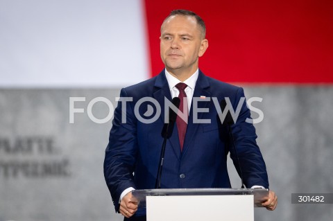  01.09.2025 GDANSK<br />
OBCHODY 86. ROCZNICY WYBUCHU II WOJNY SWIATOWEJ NA WESTERPLATTE W GDANSKU<br />
N/Z PREZYDENT KAROL NAWROCKI<br />
 