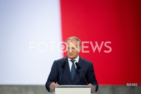  01.09.2025 GDANSK<br />
OBCHODY 86. ROCZNICY WYBUCHU II WOJNY SWIATOWEJ NA WESTERPLATTE W GDANSKU<br />
N/Z PREMIER DONALD TUSK<br />
 