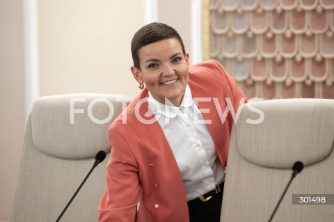  09.09.2025 WARSZAWA<br />
POSIEDZENIE RADY MINISTROW<br />
N/Z MARTA CIENKOWSKA<br />
 