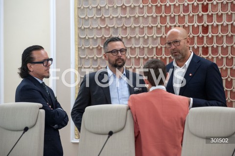  09.09.2025 WARSZAWA<br />
POSIEDZENIE RADY MINISTROW<br />
N/Z MARCIN KULASEK WOJCIECH BALCZUN JAKUB RUTNICKI<br />
 