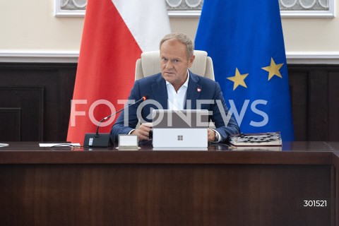 Posiedzenie Rady Ministrów w Warszawie