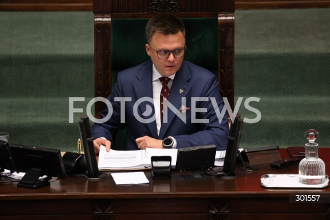  12.01.2025 WARSZAWA<br />
POSIEDZENIE SEJMU X KADENCJI<br />
N/Z<br />
FOT. ANTONI BYSZEWSKI/FOTONEWS 