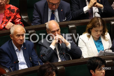  12.09.2025 WARSZAWA<br />
POSIEDZENIE SEJMU X KADENCJI<br />
N/Z<br />
FOT. ANTONI BYSZEWSKI/FOTONEWS 