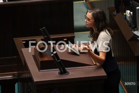  12.09.2025 WARSZAWA<br />
POSIEDZENIE SEJMU X KADENCJI<br />
N/Z<br />
FOT. ANTONI BYSZEWSKI/FOTONEWS 