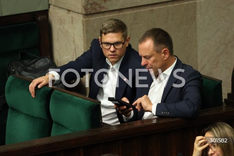  12.09.2025 WARSZAWA<br />
POSIEDZENIE SEJMU X KADENCJI<br />
N/Z PATRYK JASKULSKI<br />
FOT. ANTONI BYSZEWSKI/FOTONEWS 