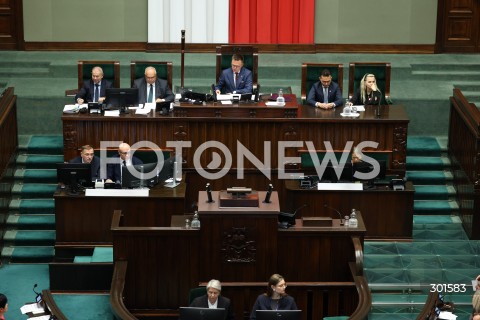  12.09.2025 WARSZAWA<br />
POSIEDZENIE SEJMU X KADENCJI<br />
N/Z SZYMON HOLOWNIA <br />
FOT. ANTONI BYSZEWSKI/FOTONEWS 