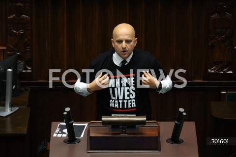  12.09.2025 WARSZAWA<br />
POSIEDZENIE SEJMU X KADENCJI<br />
N/Z DARIUSZ MATECKI<br />
FOT. ANTONI BYSZEWSKI/FOTONEWS 