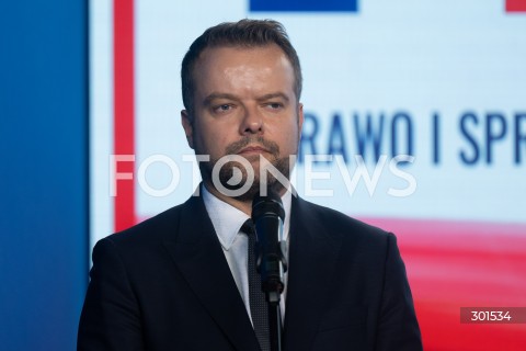  12.09.2025 WARSZAWA<br />
KONFERENCJA PRASOWA PREZESA PIS JAROSLAWA KACZYNSKIEGO<br />
N/Z RAFAL BOCHENEK<br />
 