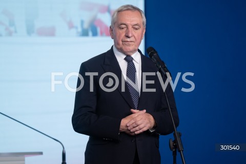  12.09.2025 WARSZAWA<br />
KONFERENCJA PRASOWA PREZESA PIS JAROSLAWA KACZYNSKIEGO<br />
N/Z HENRYK KOWALCZYK<br />
 