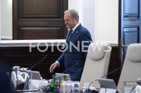  23.09.2025 WARSZAWA<br />
POSIEDZENIE RADY MINISTROW<br />
N/Z PREMIER DONALD TUSK<br />
 
