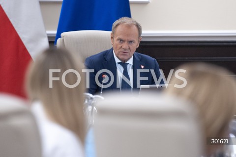  23.09.2025 WARSZAWA<br />
POSIEDZENIE RADY MINISTROW<br />
N/Z PREMIER DONALD TUSK<br />
 