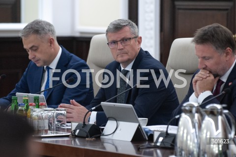  23.09.2025 WARSZAWA<br />
POSIEDZENIE RADY MINISTROW<br />
N/Z MARCIN BOSACKI<br />
 