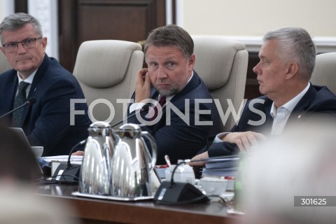  23.09.2025 WARSZAWA<br />
POSIEDZENIE RADY MINISTROW<br />
N/Z MARCIN KIERWINSKI<br />
 