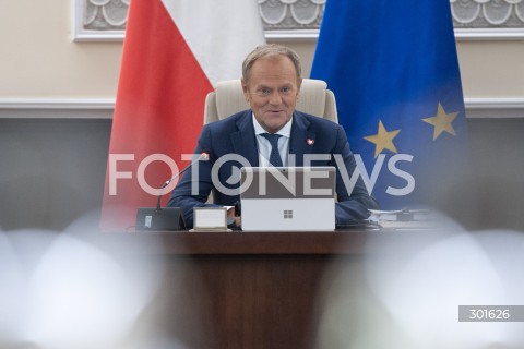 Posiedzenie Rady Ministrów w Warszawie