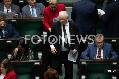  26.09.2025 WARSZAWA SEJM<br />
POSIEDZENIE SEJMU RP<br />
N/Z JAROSLAW KACZYNSKI<br />
FOT. MARCIN BANASZKIEWICZ / FOTONEWS  
