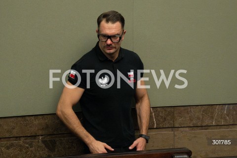  26.09.2025 WARSZAWA SEJM<br />
POSIEDZENIE SEJMU RP<br />
N/Z LUKASZ MEJZA<br />
FOT. MARCIN BANASZKIEWICZ / FOTONEWS  