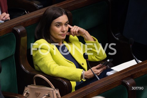  26.09.2025 WARSZAWA SEJM<br />
POSIEDZENIE SEJMU RP<br />
N/Z MAGDALENA SROKA<br />
FOT. MARCIN BANASZKIEWICZ / FOTONEWS  