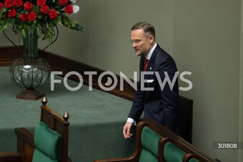  26.09.2025 WARSZAWA SEJM<br />
POSIEDZENIE SEJMU RP<br />
N/Z ZBIGNIEW BOGUCKI<br />
FOT. MARCIN BANASZKIEWICZ / FOTONEWS  