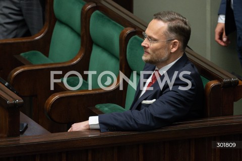  26.09.2025 WARSZAWA SEJM<br />
POSIEDZENIE SEJMU RP<br />
N/Z ZBIGNIEW BOGUCKI<br />
FOT. MARCIN BANASZKIEWICZ / FOTONEWS  