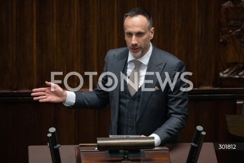  26.09.2025 WARSZAWA SEJM<br />
POSIEDZENIE SEJMU RP<br />
N/Z JANUSZ KOWALSKI<br />
FOT. MARCIN BANASZKIEWICZ / FOTONEWS  