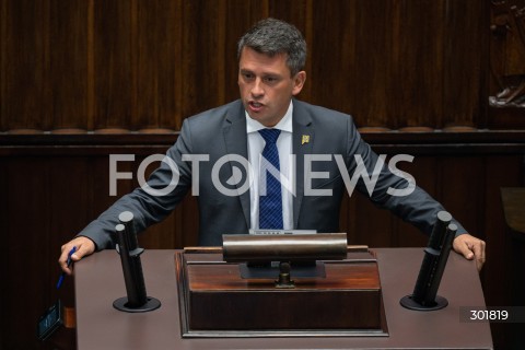  26.09.2025 WARSZAWA SEJM<br />
POSIEDZENIE SEJMU RP<br />
N/Z PAWEL SLIZ<br />
FOT. MARCIN BANASZKIEWICZ / FOTONEWS  