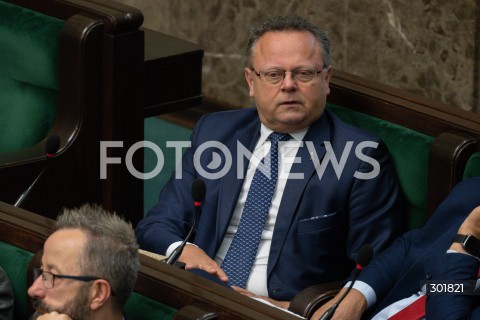  26.09.2025 WARSZAWA SEJM<br />
POSIEDZENIE SEJMU RP<br />
N/Z ANDRZEJ SZEJNA<br />
FOT. MARCIN BANASZKIEWICZ / FOTONEWS  