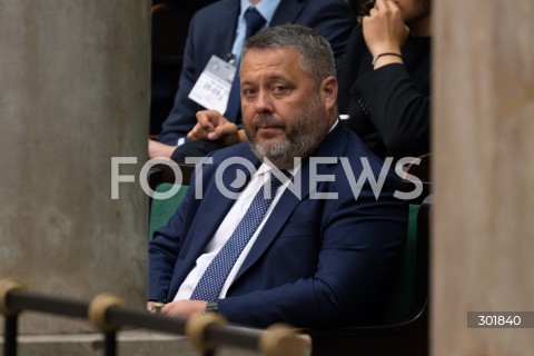  26.09.2025 WARSZAWA SEJM<br />
POSIEDZENIE SEJMU RP<br />
N/Z PRZEMYSLAW KUNA<br />
FOT. MARCIN BANASZKIEWICZ / FOTONEWS  