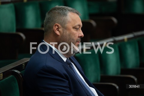  26.09.2025 WARSZAWA SEJM<br />
POSIEDZENIE SEJMU RP<br />
N/Z PRZEMYSLAW KUNA<br />
FOT. MARCIN BANASZKIEWICZ / FOTONEWS  