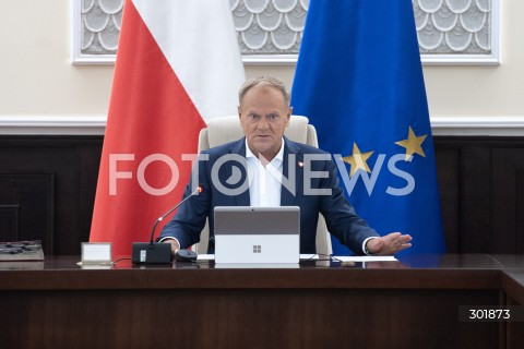  30.09.2025 WARSZAWA<br />
POSIEDZENIE RADY MINISTROW<br />
N/Z PREMIER DONALD TUSK<br />
 