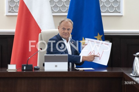  30.09.2025 WARSZAWA<br />
POSIEDZENIE RADY MINISTROW<br />
N/Z PREMIER DONALD TUSK<br />
 
