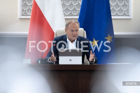 Posiedzenie Rady Ministrów w Warszawie