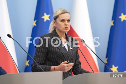  08.10.2025 WARSZAWA<br />
KONFERENCJA PO POSIEDZENIU RADY MINISTROW<br />
N/Z BARBARA NOWACKA<br />
 
