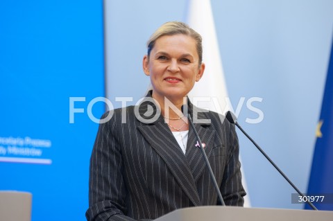  08.10.2025 WARSZAWA<br />
KONFERENCJA PO POSIEDZENIU RADY MINISTROW<br />
N/Z BARBARA NOWACKA<br />
 