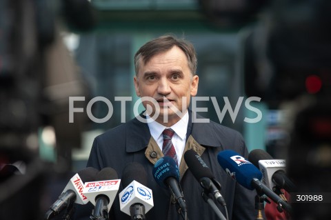 Konferencja posłów PiS w Warszawie