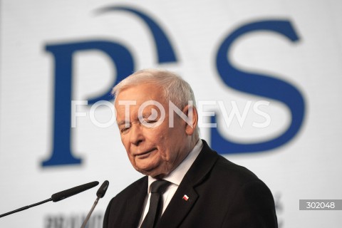  15.10.2025 WARSZAWA<br />
KONFERENCJA PREZESA PIS<br />
N/Z JAROSLAW KACZYNSKI<br />
 