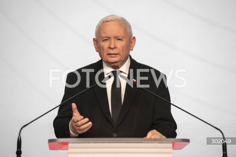  15.10.2025 WARSZAWA<br />
KONFERENCJA PREZESA PIS<br />
N/Z JAROSLAW KACZYNSKI<br />
 