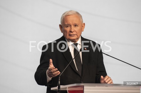  15.10.2025 WARSZAWA<br />
KONFERENCJA PREZESA PIS<br />
N/Z JAROSLAW KACZYNSKI<br />
 