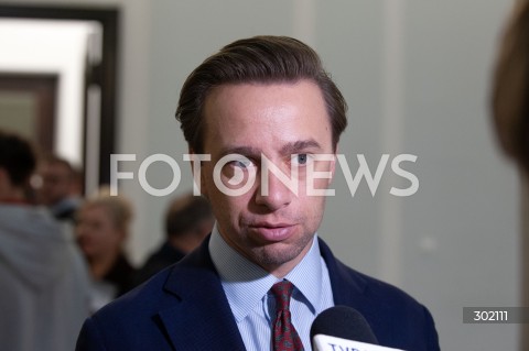  16.10.2025 WARSZAWA SEJM DZIEN W SEJMIE<br />
N/Z KRZYSZTOF BOSAK<br />
 