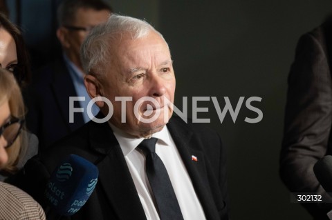  17.10.2025 WARSZAWA SEJM <br />
POSIEDZENIE SEJMU RP<br />
N/Z JAROSLAW KACZYNSKI<br />
FOT. MARCIN BANASZKIEWICZ / FOTONEWS  