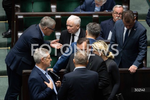  17.10.2025 WARSZAWA SEJM <br />
POSIEDZENIE SEJMU RP<br />
N/Z JAROSLAW KACZYNSKI<br />
FOT. MARCIN BANASZKIEWICZ / FOTONEWS  
